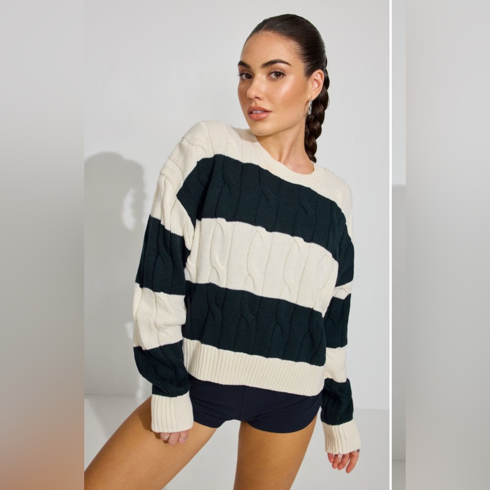 Garage Oversized Cable‎ Sweater